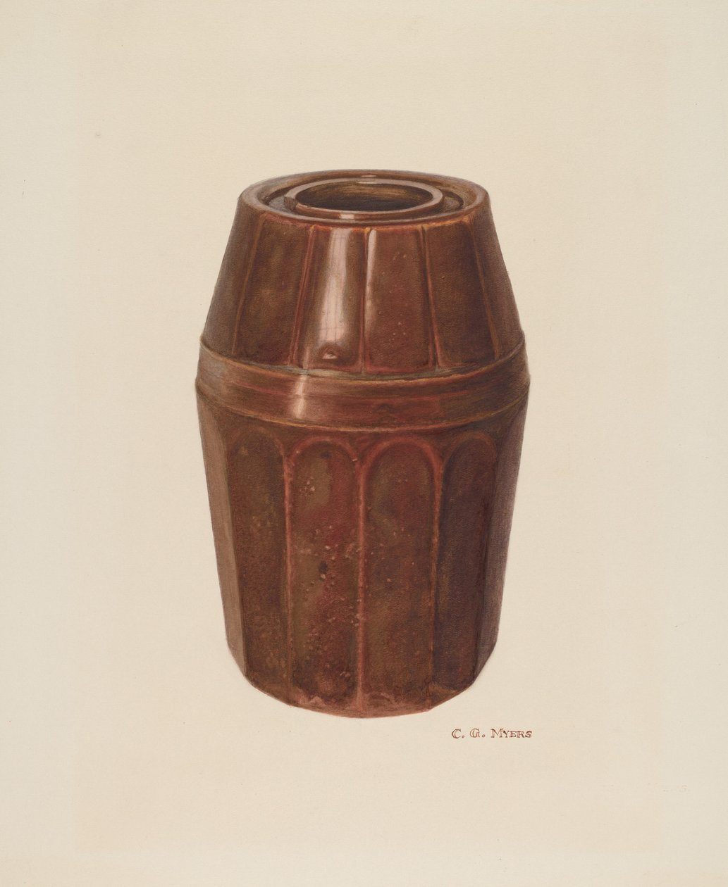 Pot door Clinton Myers