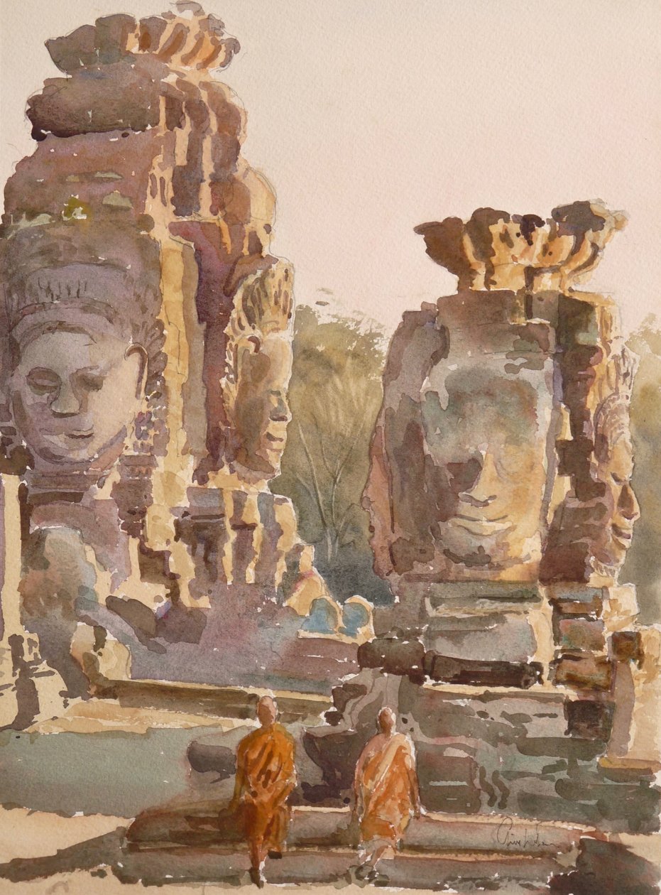 Zonsondergang - compassie  gelijkmoedigheid (1) door Clive Wilson