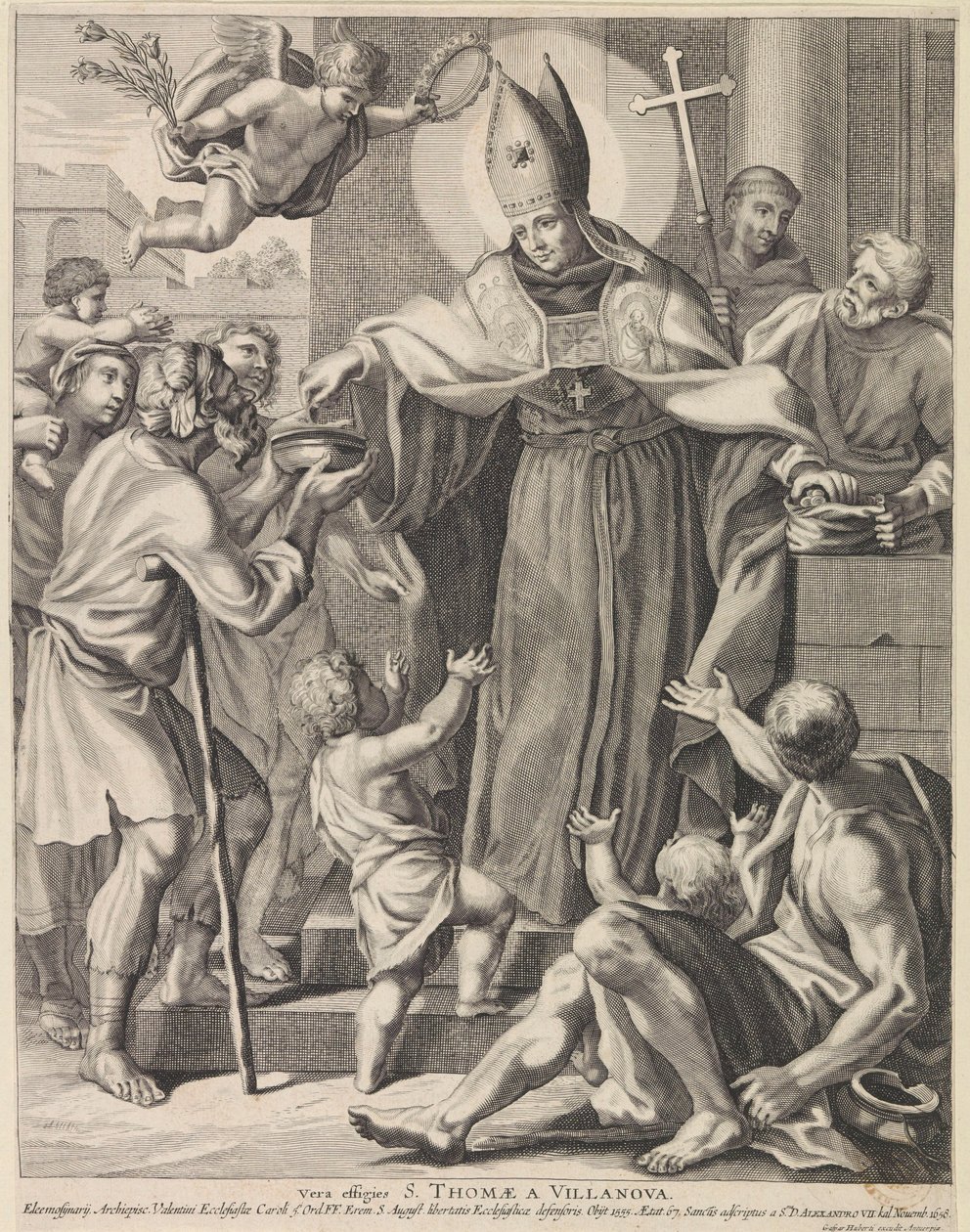 H. Thomas van Villanueva door Conrad Lauwers