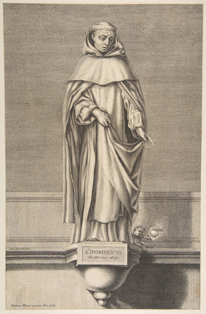 Sint Dominicus door Conrad Lauwers