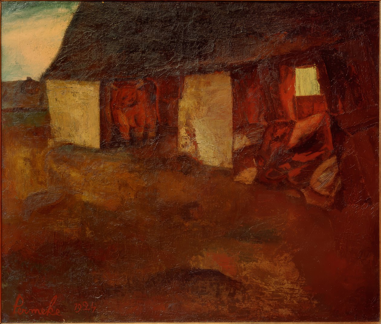 De stal door Constant Permeke