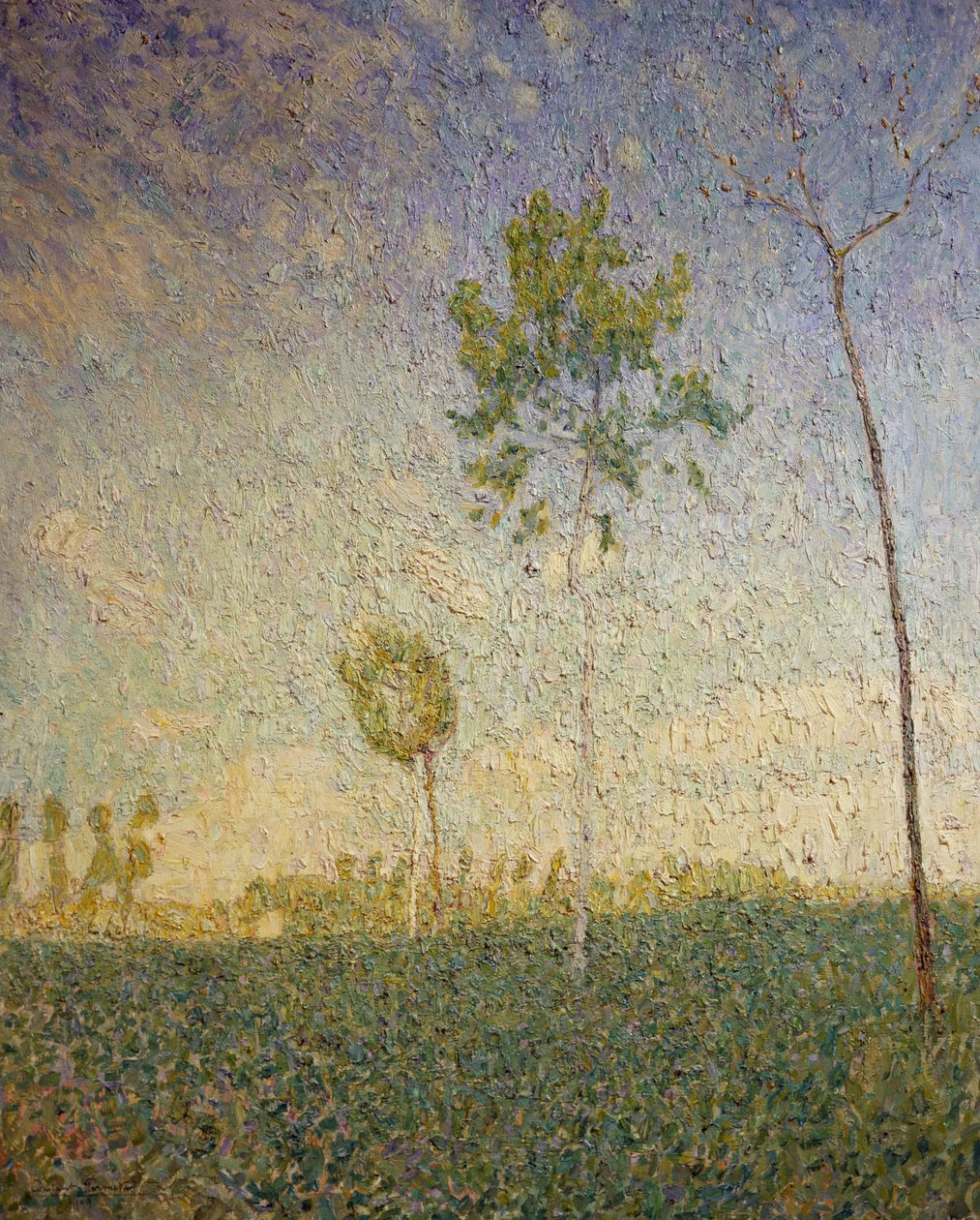Landschap in de lente door Constant Permeke