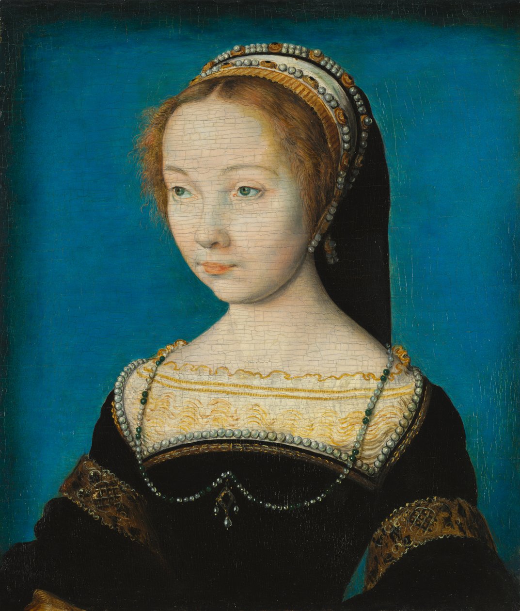 Portret van een Vrouw door Corneille de Lyon