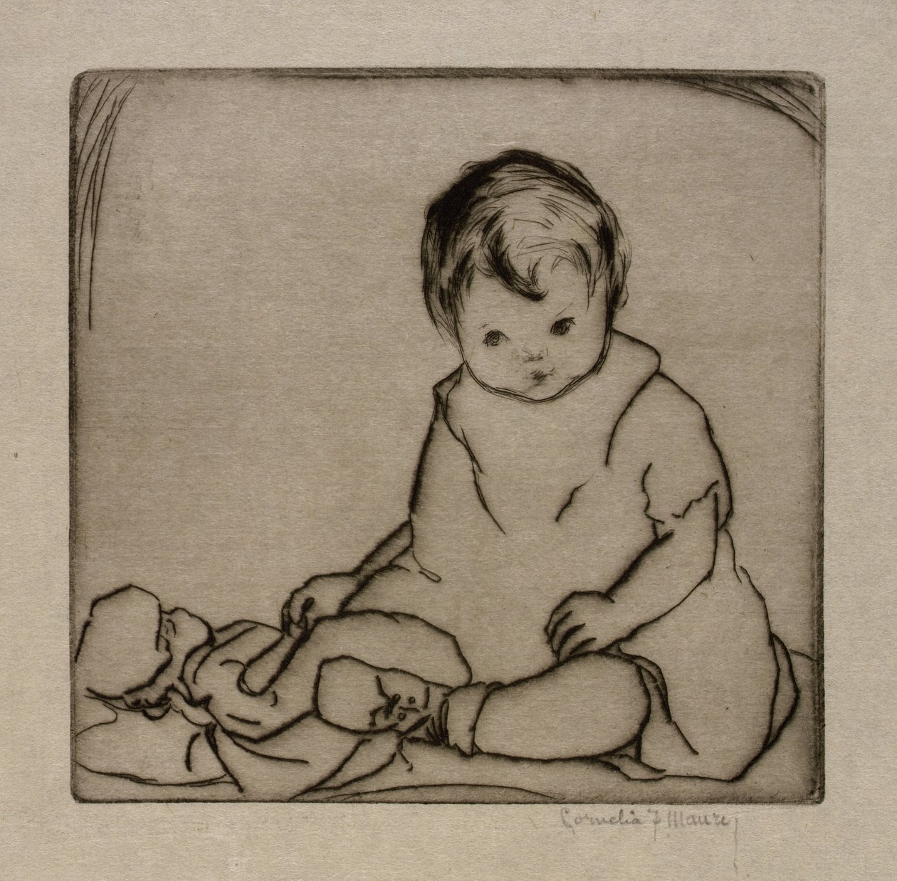 Een stil moment door Cornelia F. Maury