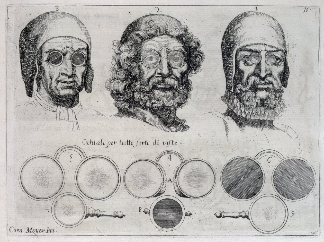 Brillen voor Alle Sterktes van Zicht door Cornelis Jansz. Meyer
