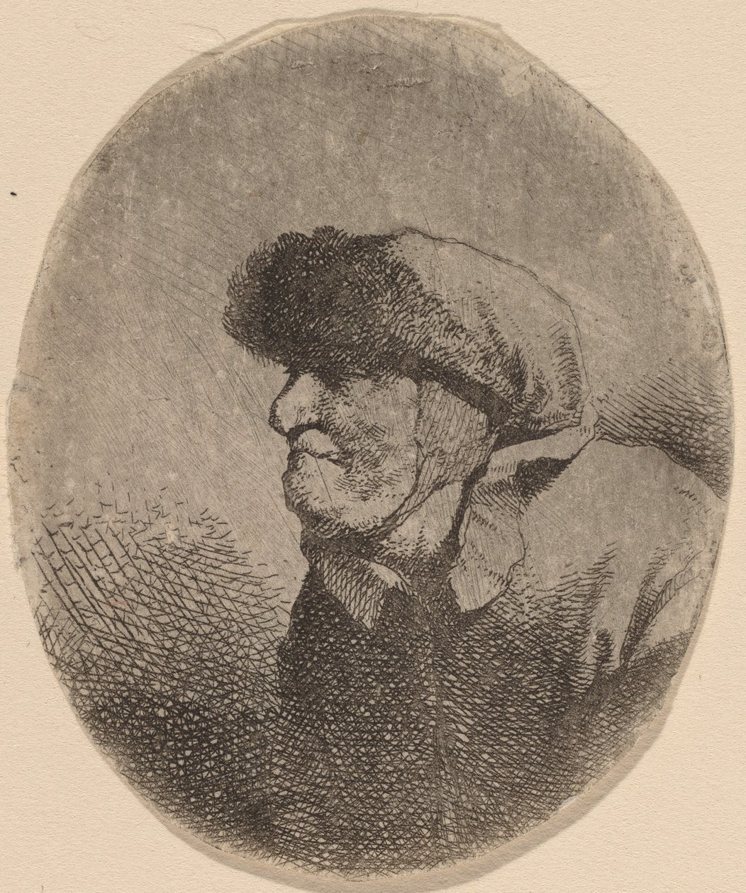 Buste van een oude vrouw door Cornelis Pietersz Bega