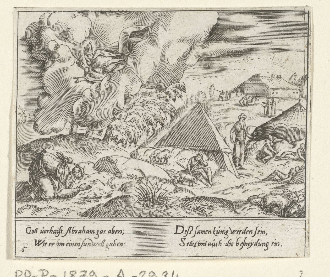 God belooft Abraham een zoon door Cornelis Bos