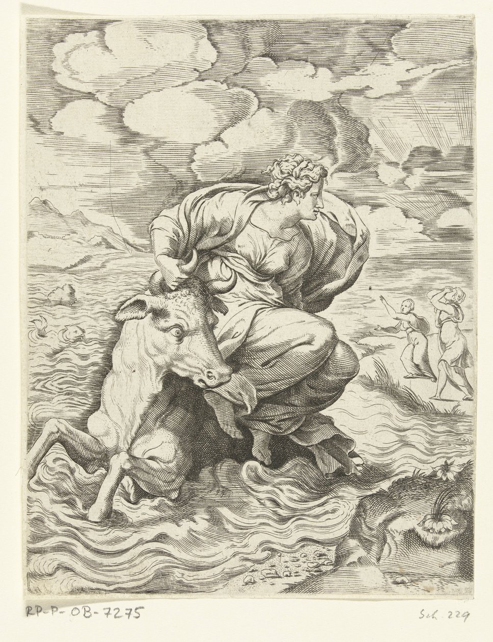 Jupiter en Europa Jupiters liefdesavonturen (series title) door Cornelis Bos