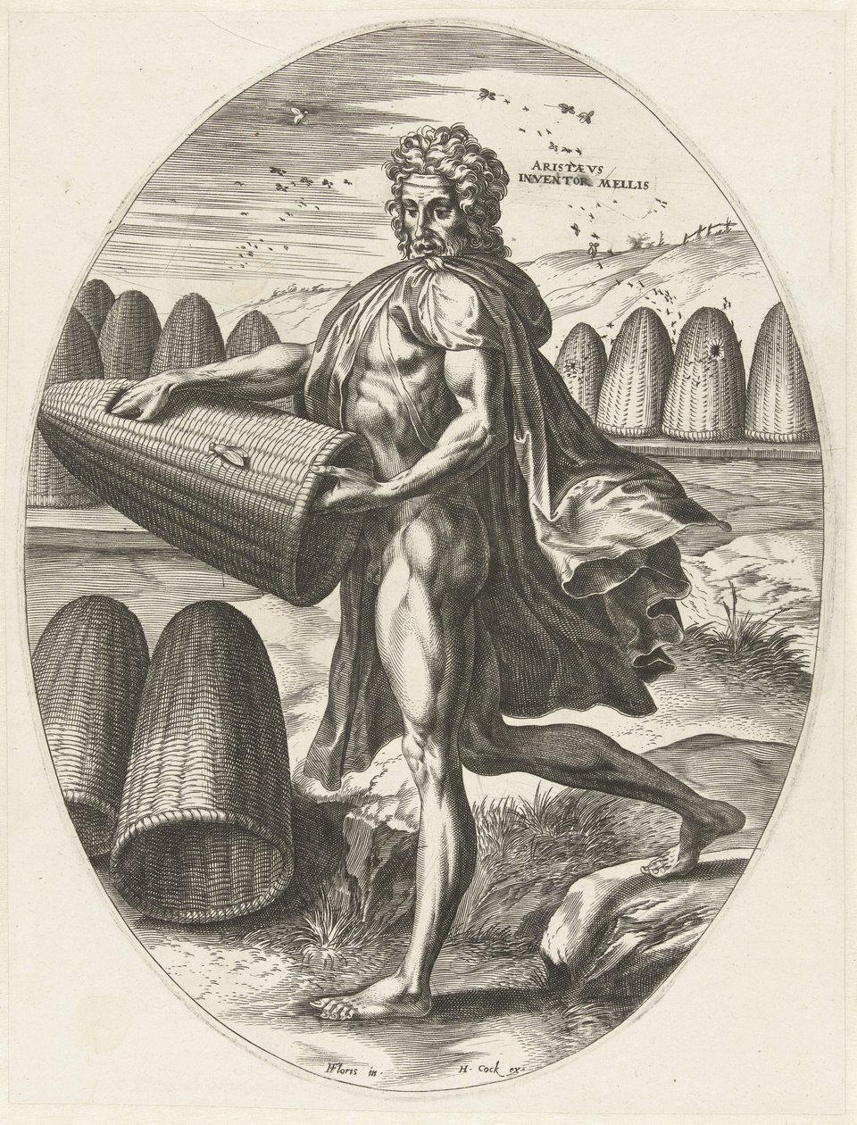 Aristaeus door Cornelis Cort