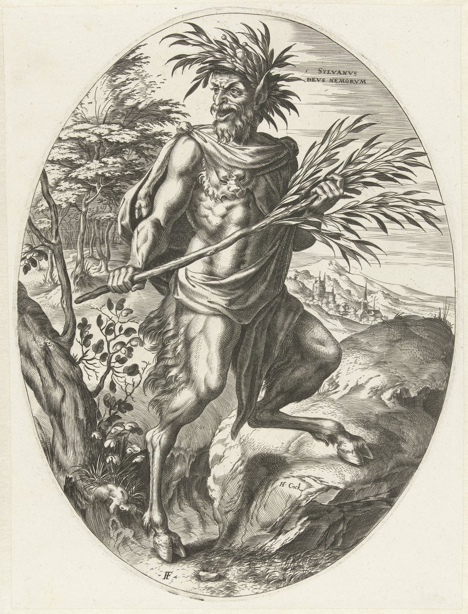Sylvanus door Cornelis Cort
