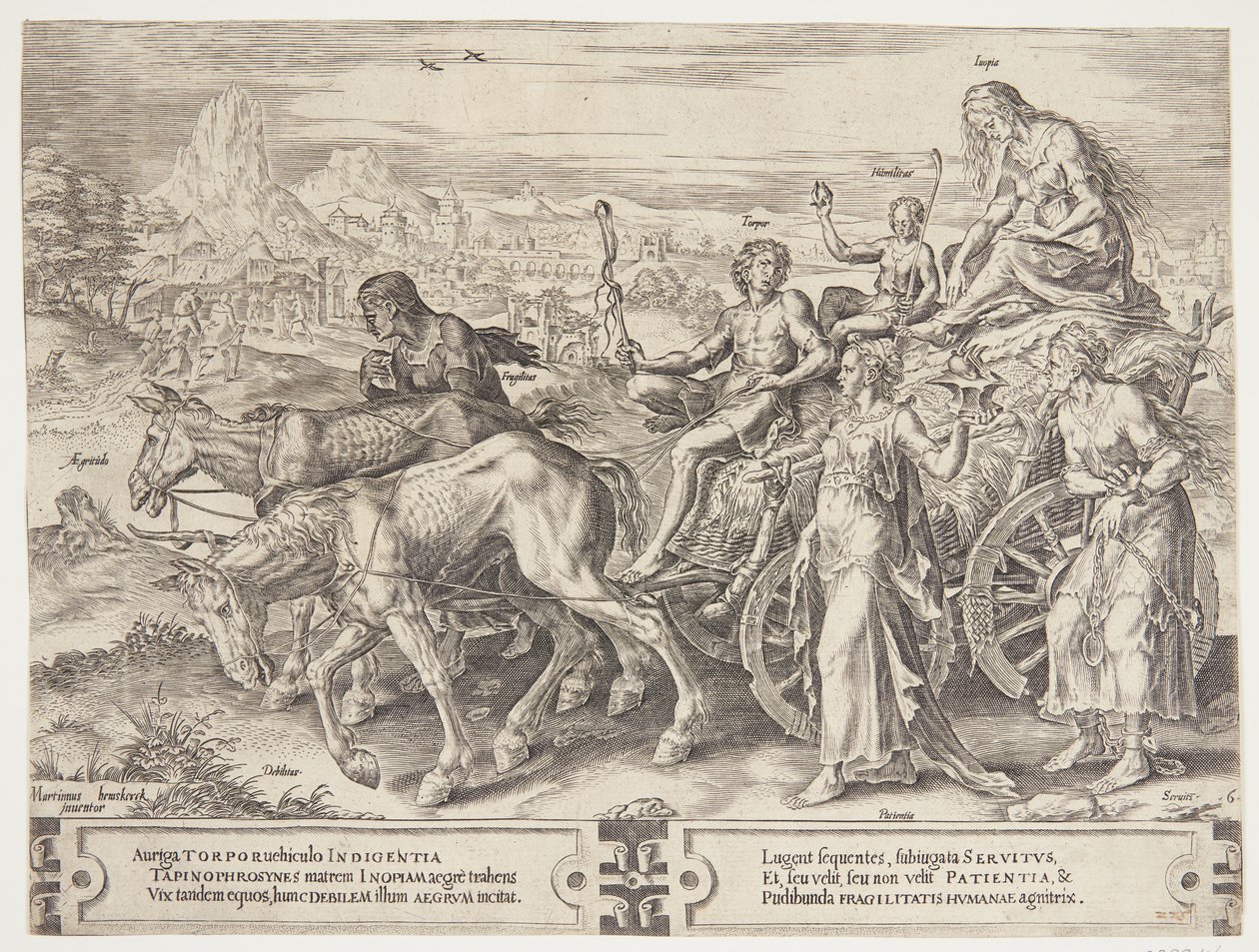 De triomf van verlangen door Cornelis Cort