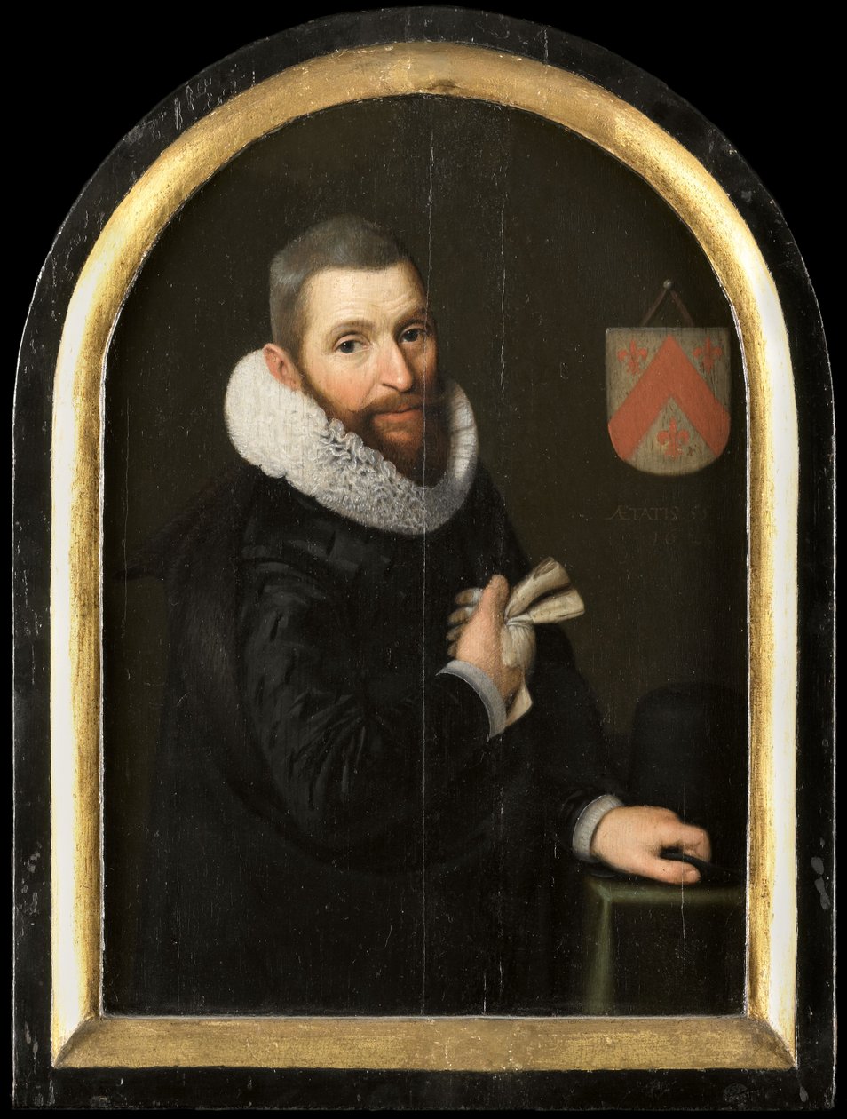 Portrait of Johan Gerritsz van Schoterbosch, c.1620 (oil on panel) door Cornelis Engelsz