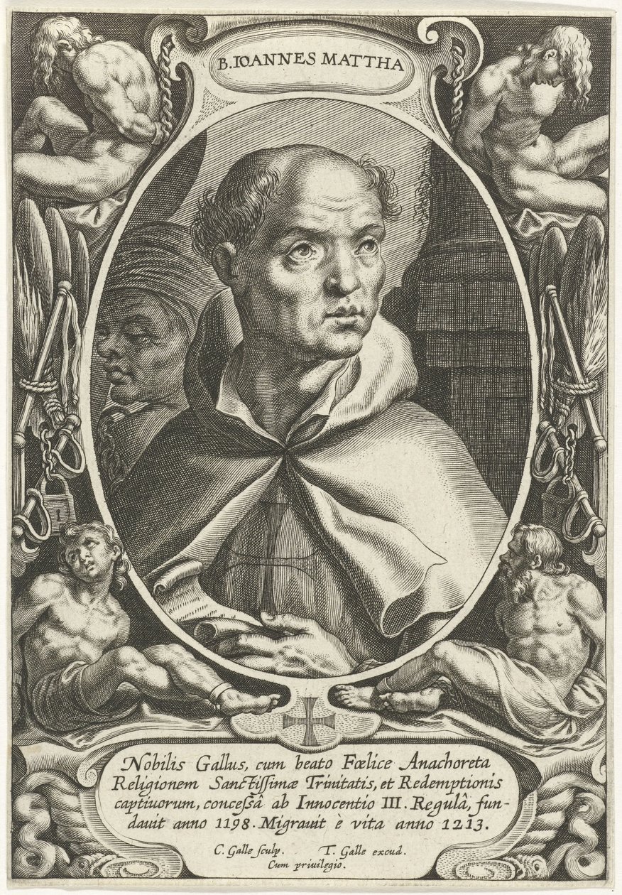 H. Johannes van Matha door Cornelis Galle (I)