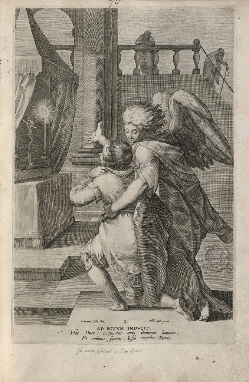 De Ministeries van Engelen door Cornelis Galle I