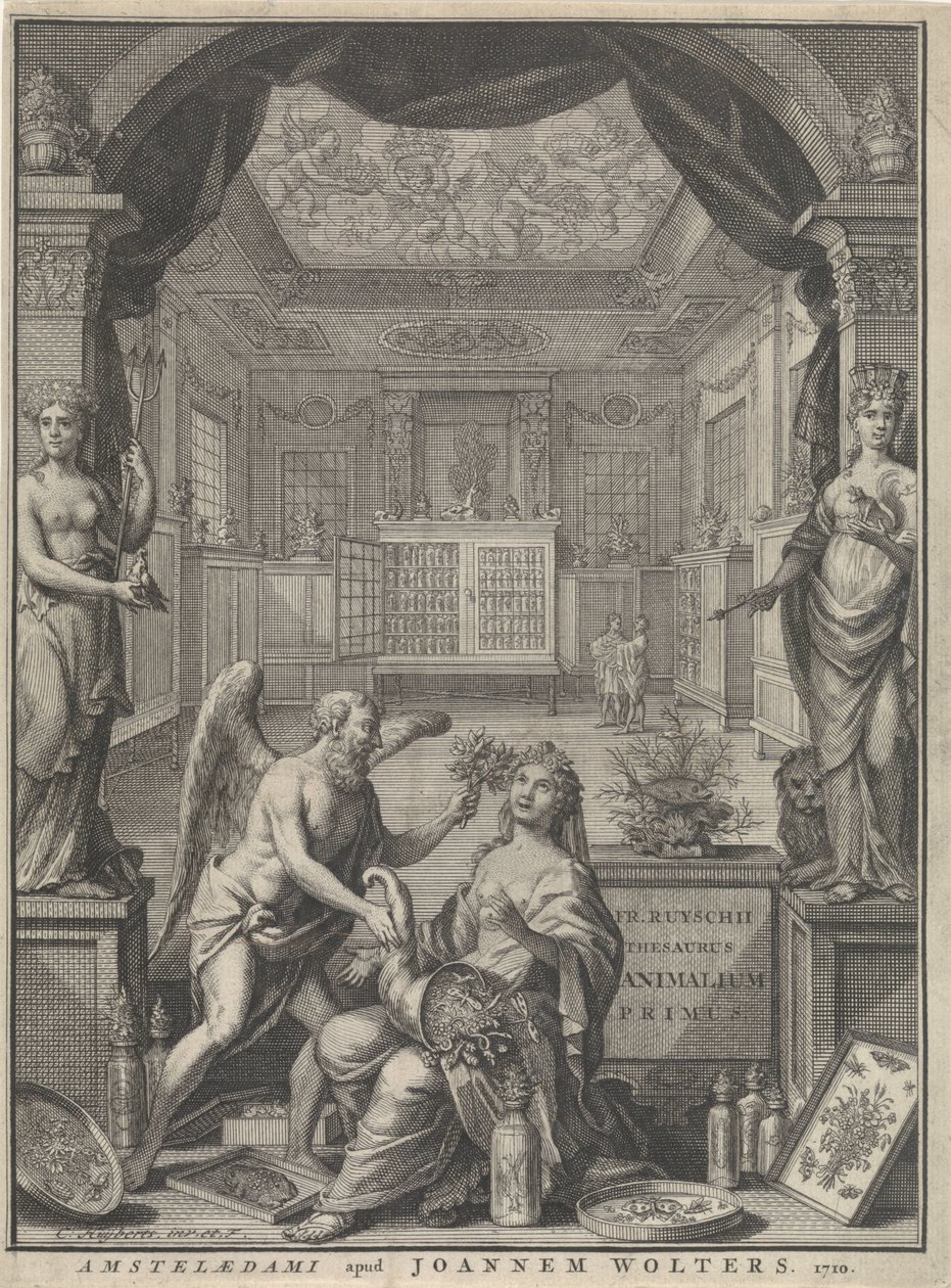 Allegorie van de natuur door Cornelis Huyberts