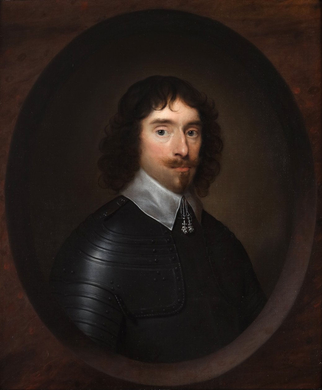Portret van Lord Waterpark door Cornelis Janssens van Ceulen