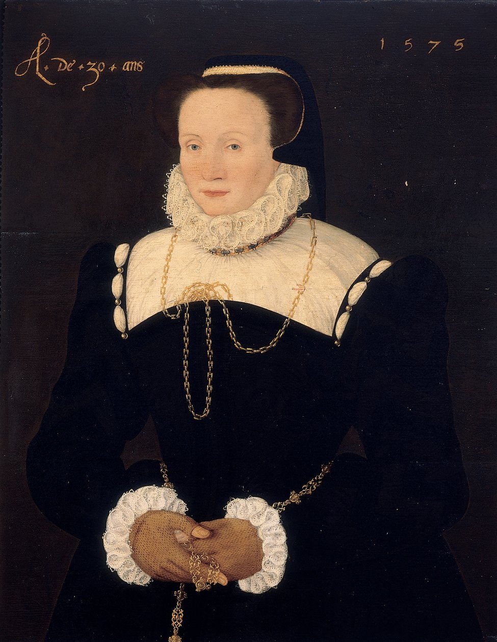Portret van een Dame, 1575 door Cornelis Ketel