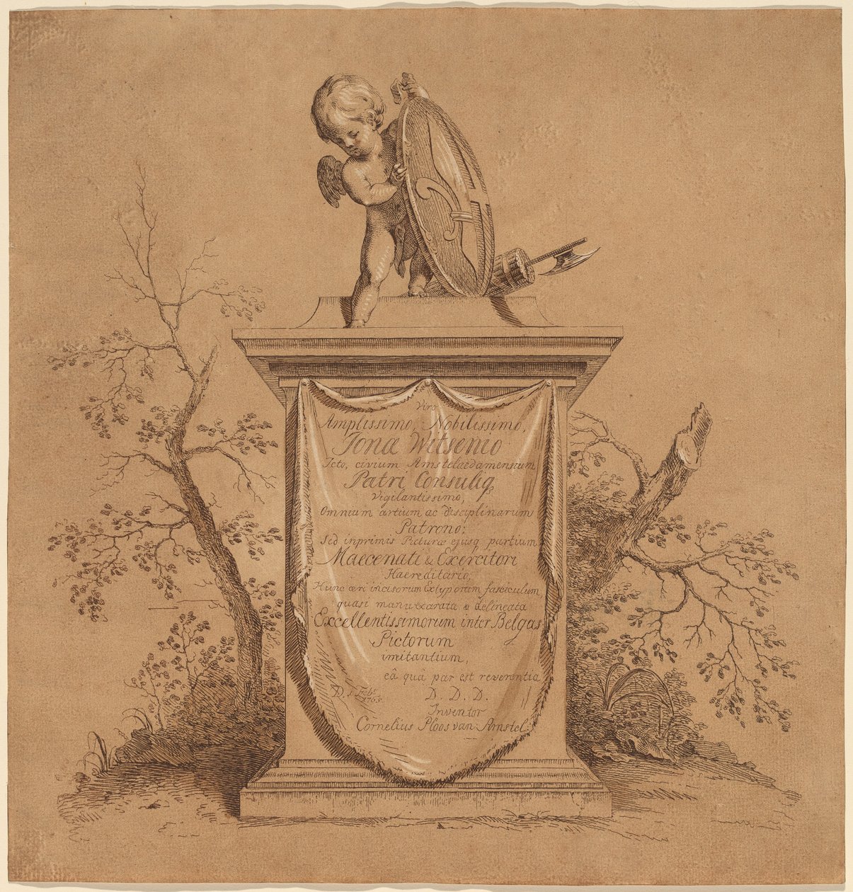 Titelpagina door Cornelis Ploos van Amstel