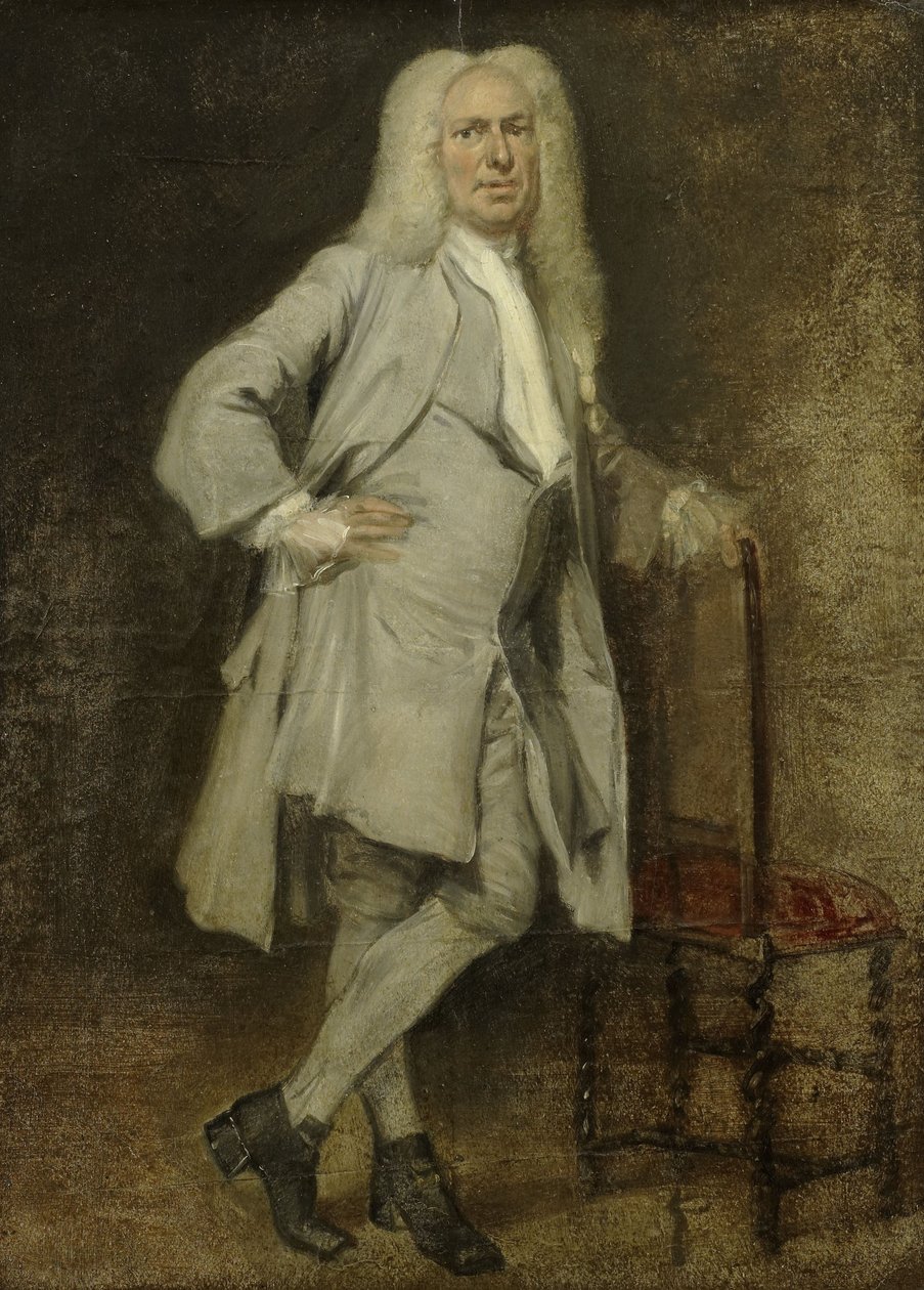 Portret van Jan Lepeltak door Cornelis Troost