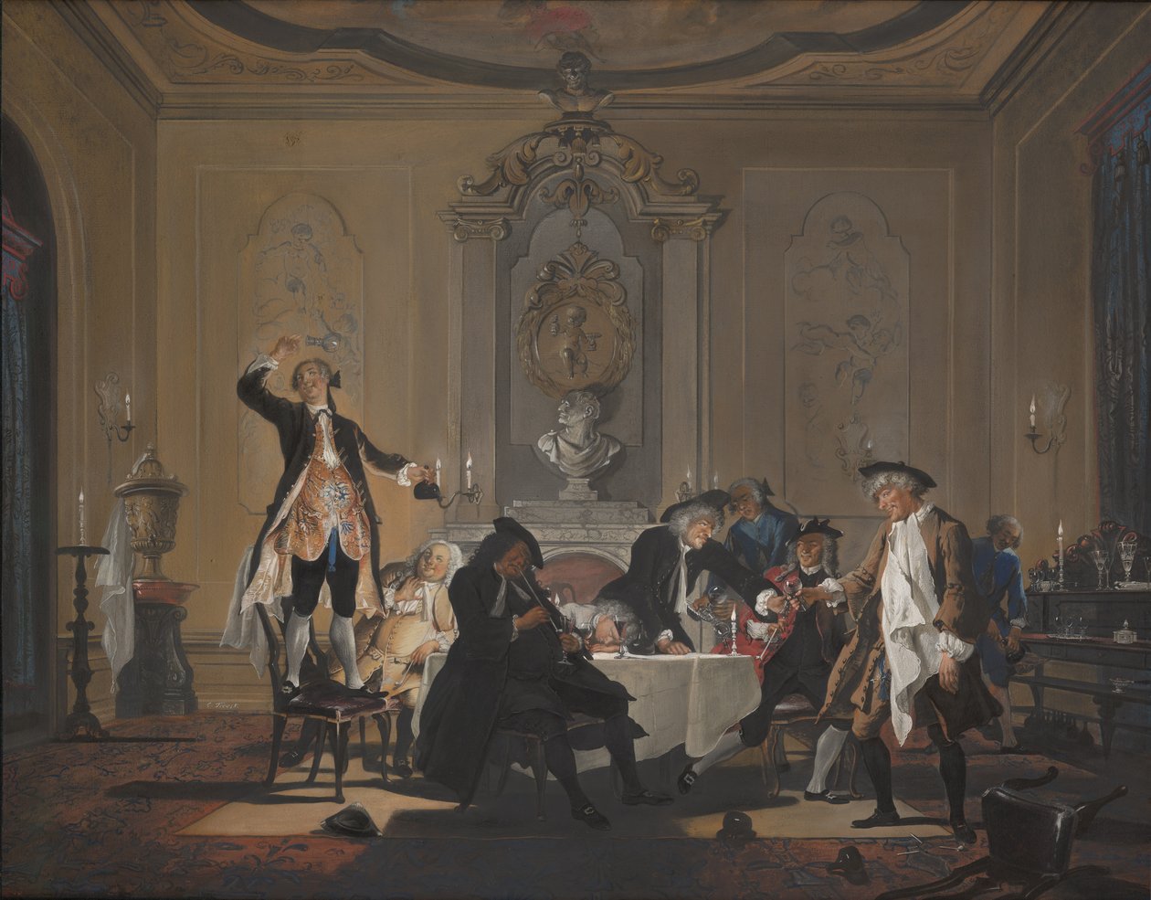 Rumor erat in casa door Cornelis Troost