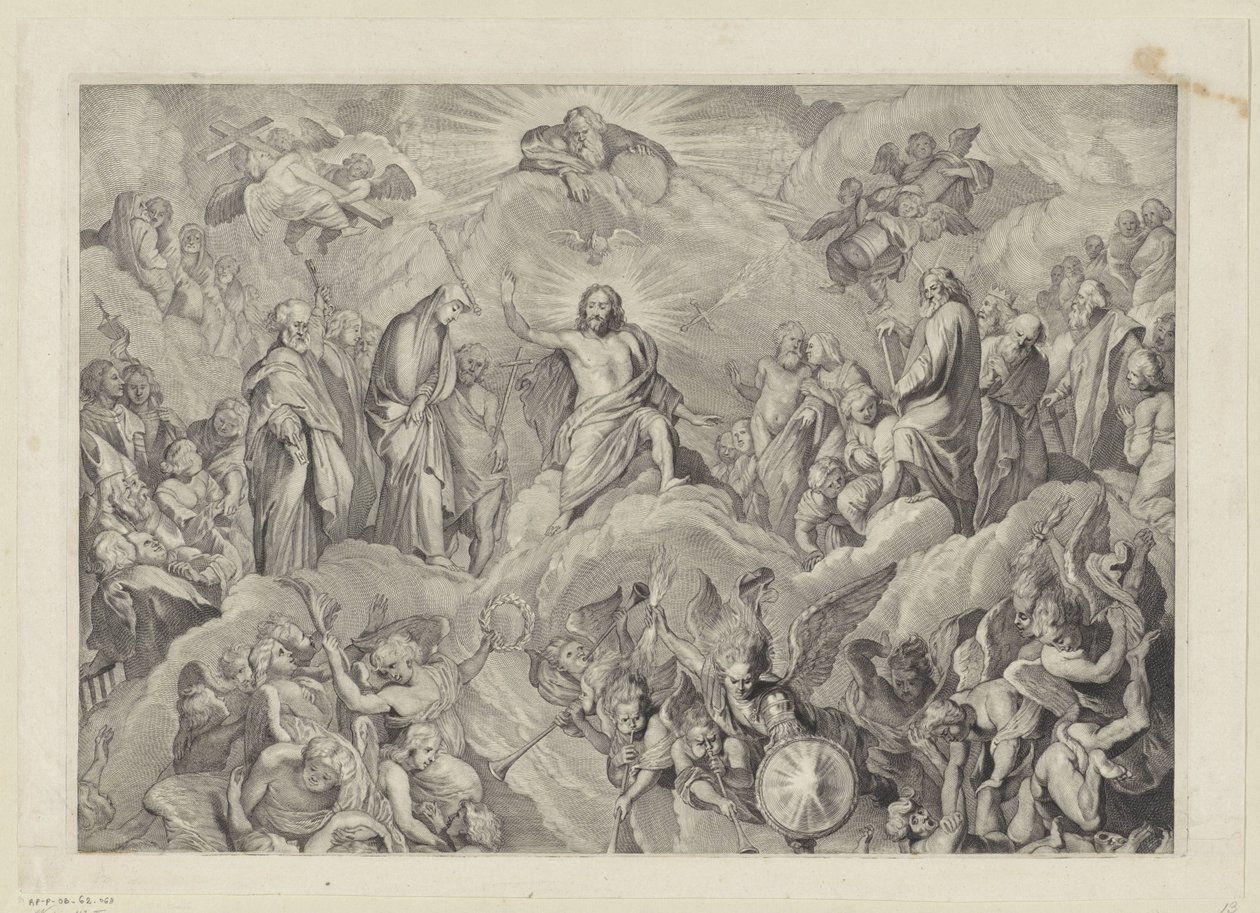 Laatste Oordeel door Cornelis Visscher (II)
