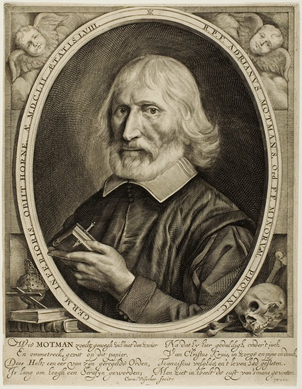 Adrian Motmans door Cornelis Visscher