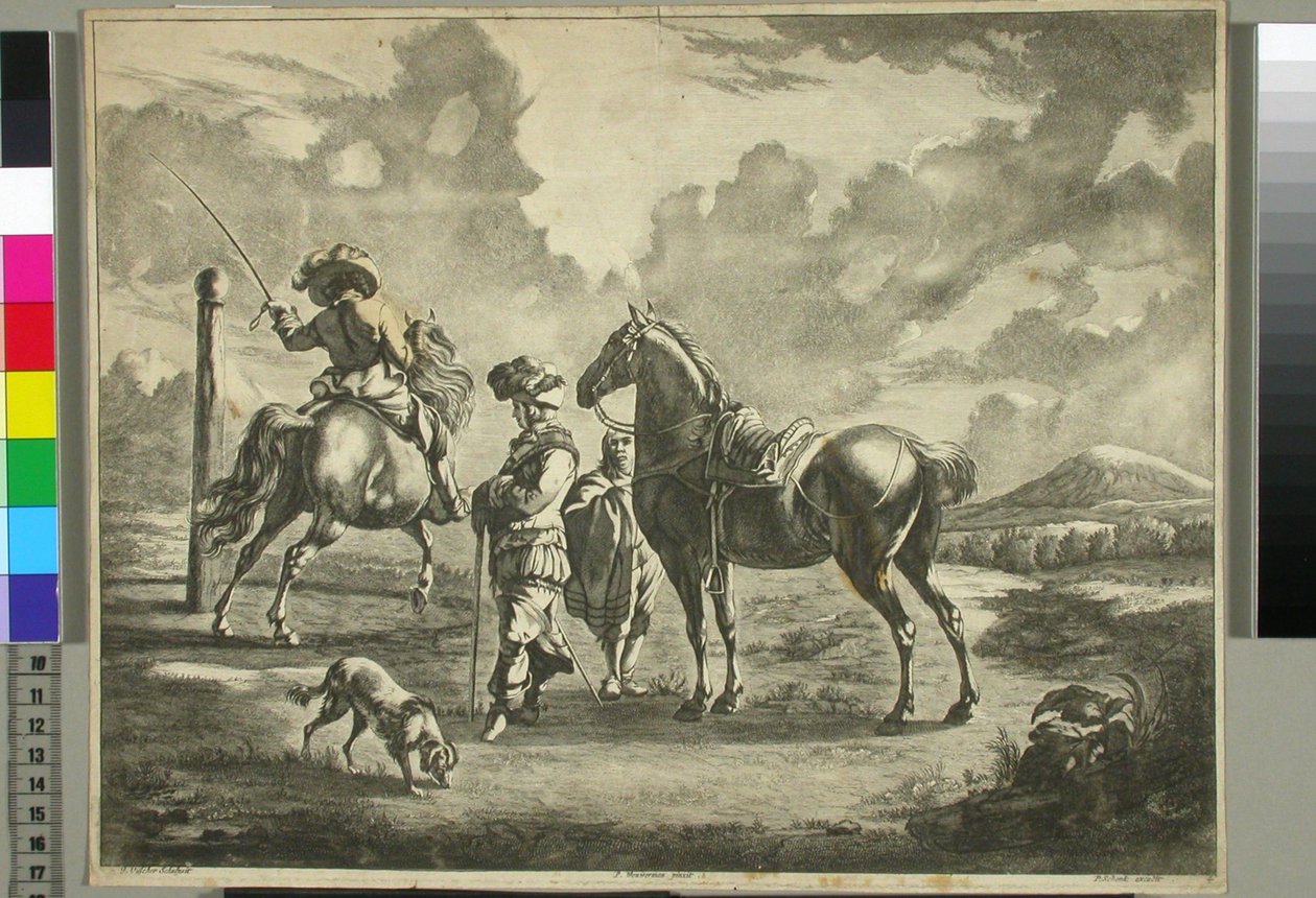 Zonder titel door Cornelis Visscher