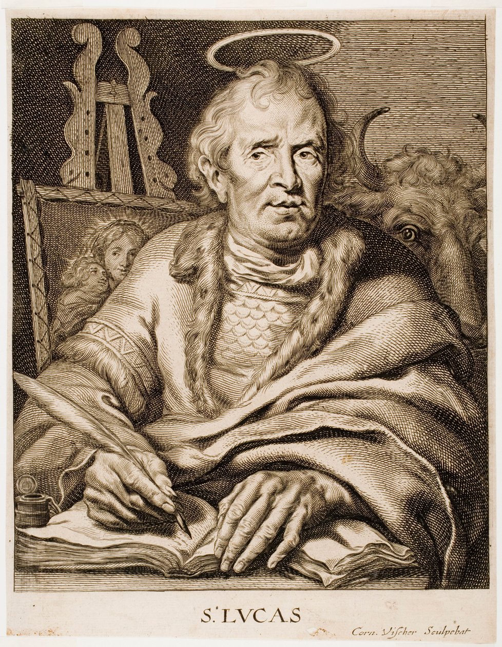 Zonder titel door Cornelis Visscher