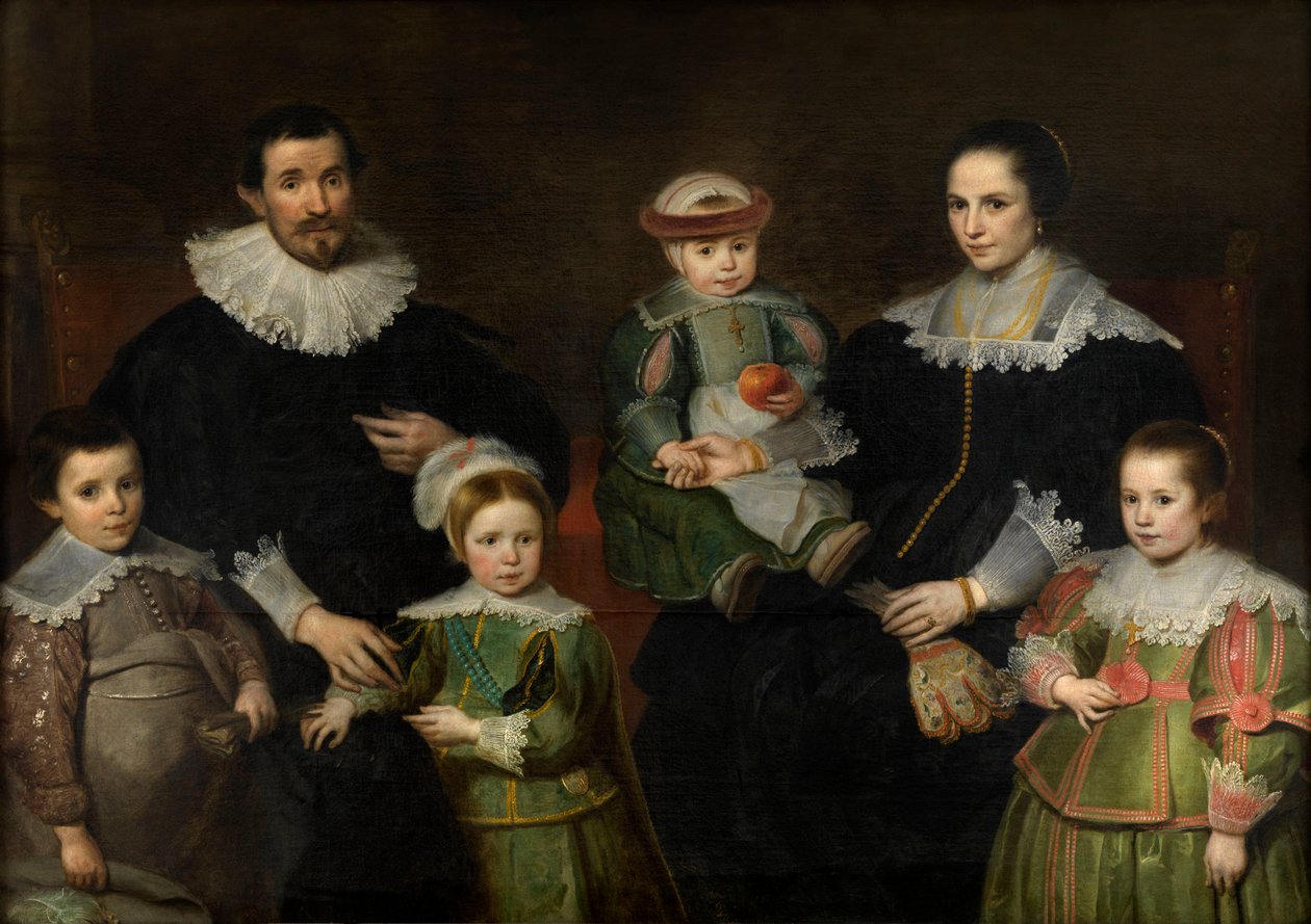 Familieportret door Cornelis de Vos