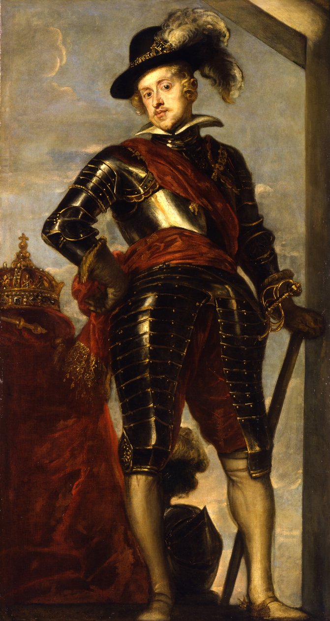 Koning Filips IV van Spanje door Cornelis de Vos
