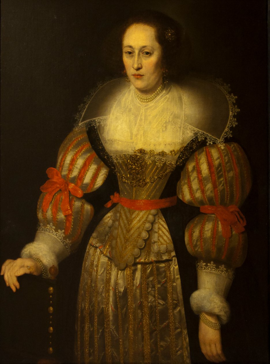 Portret van een dame door Cornelis de Vos