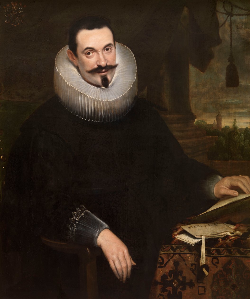 De notaris Barthel van den Berghe door Cornelis de Vos