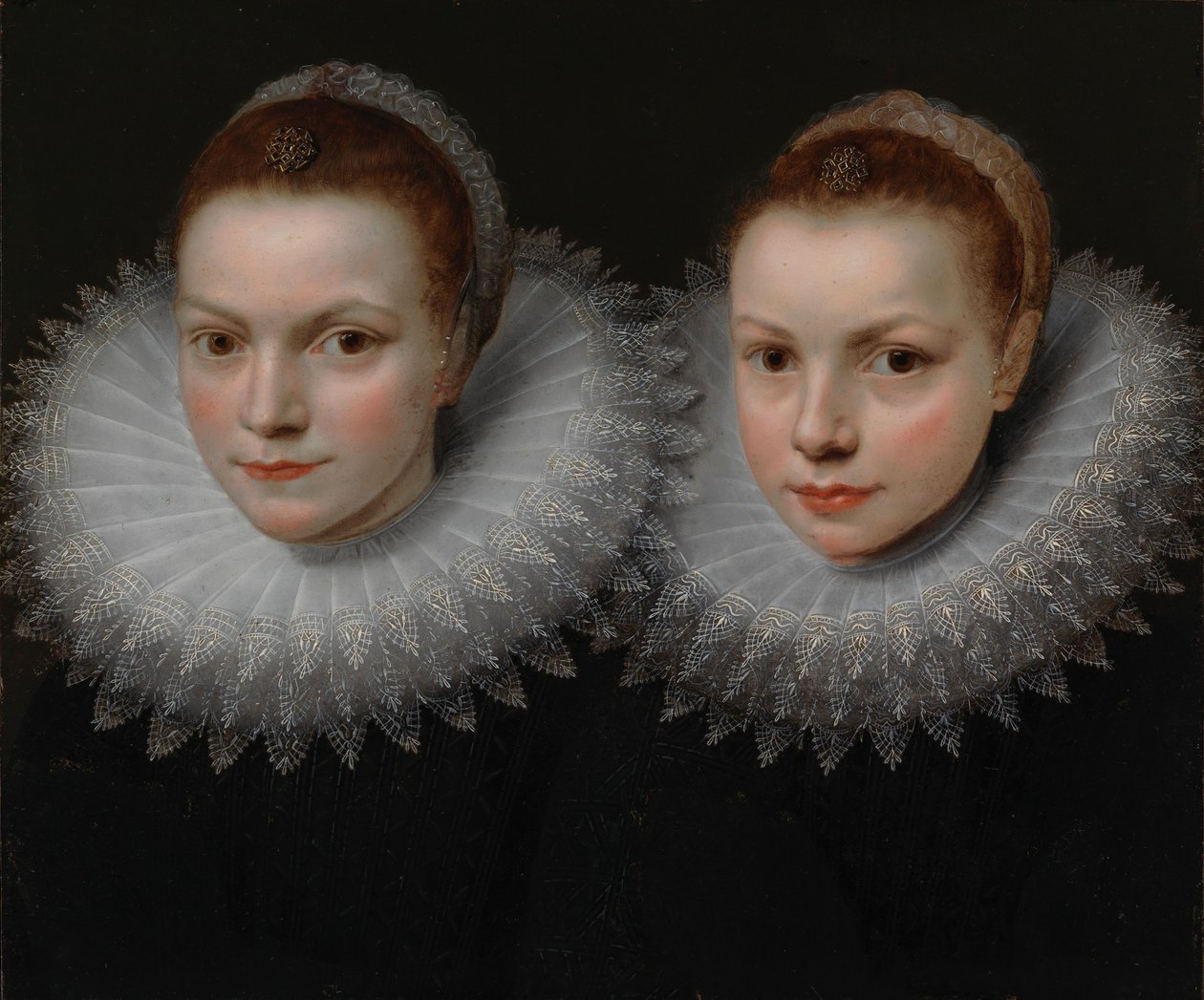 Twee zussen door Cornelis de Vos