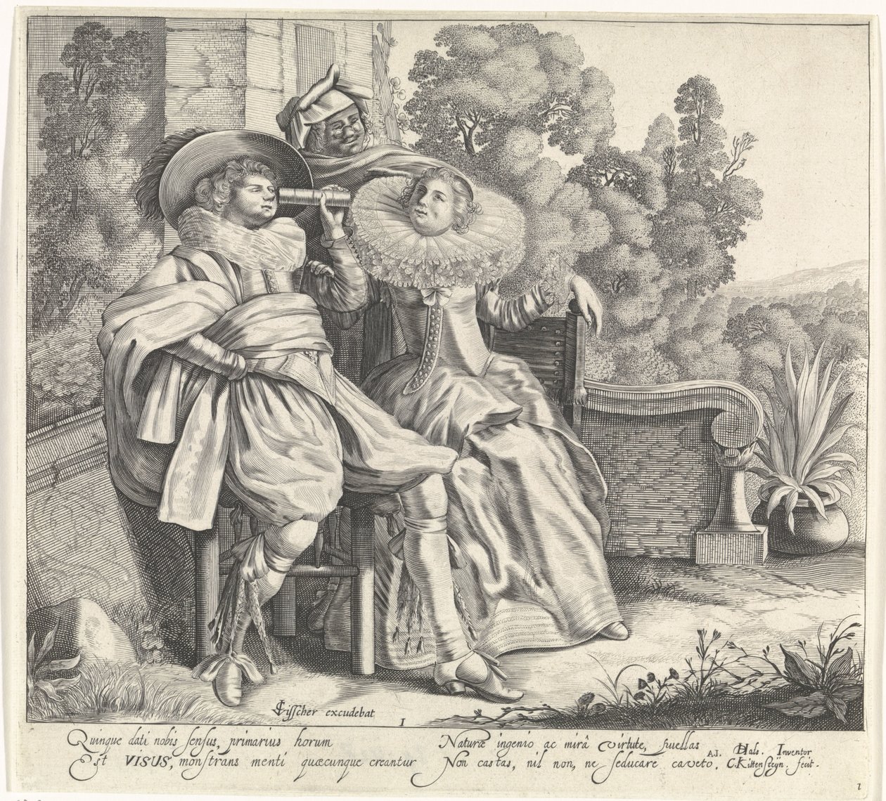 Visus door Cornelis van Kittensteyn