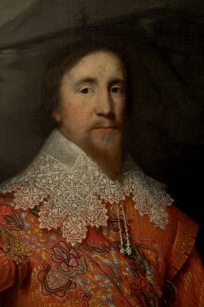 Sir Nicolas Crisp 1e Bt. (c. 1599-1666) door Cornelius I (attr.to) Johnson
