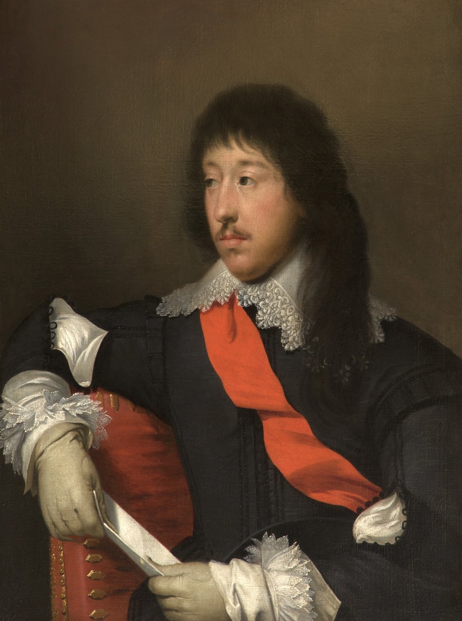 James Stanley, 7e Graaf van Derby door Cornelius Janssen van Ceulen