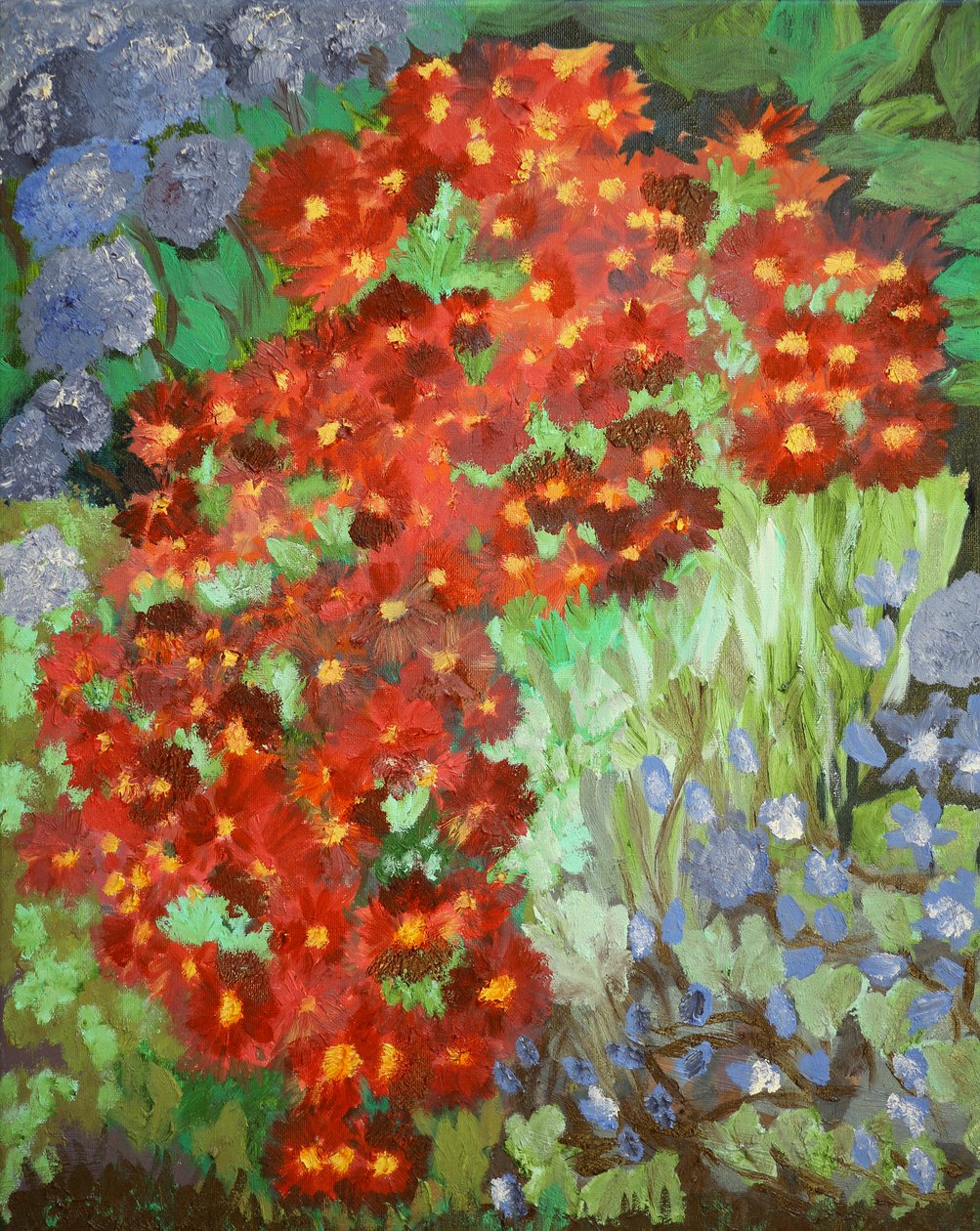 Cornish bloemen door Cosima Duggal