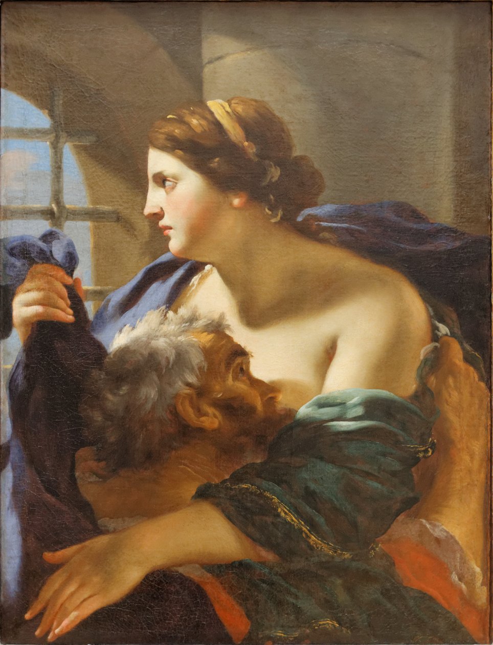 Romeinse liefdadigheid door Mellin Louvre RF 1985-81 n01 door Coyau
