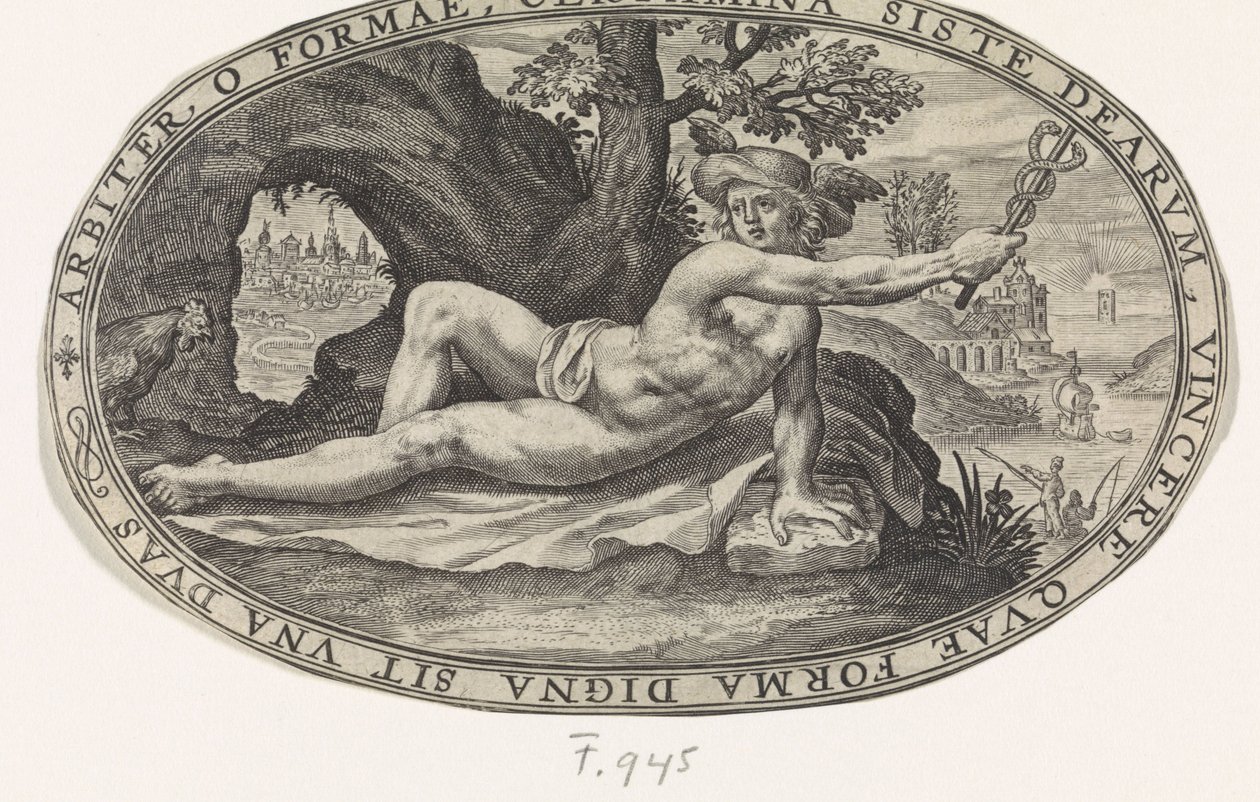 Mercurius door Crispijn van de Passe (I)