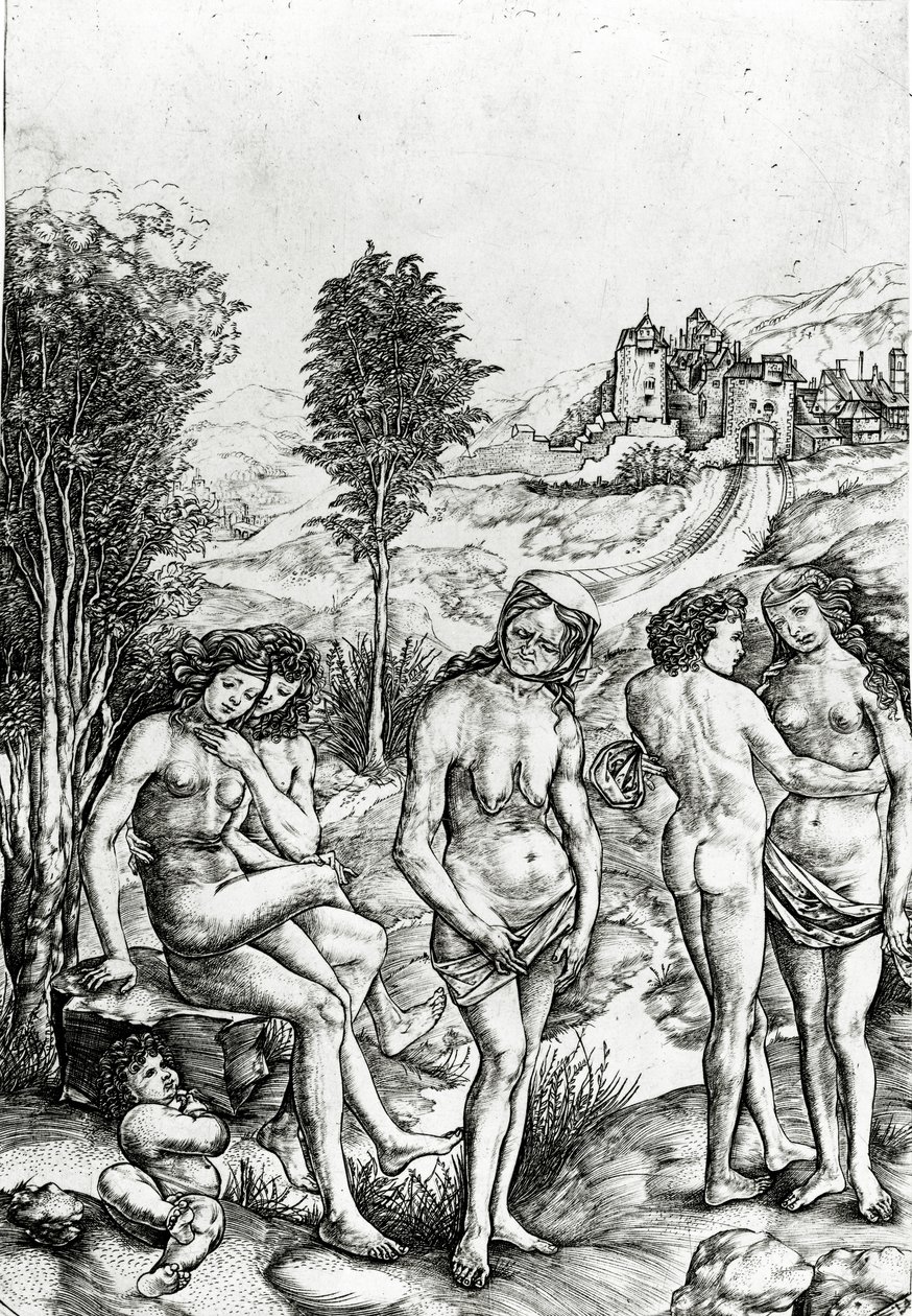 Een allegorie van afgunst, c.1515 door Cristofano Robetta