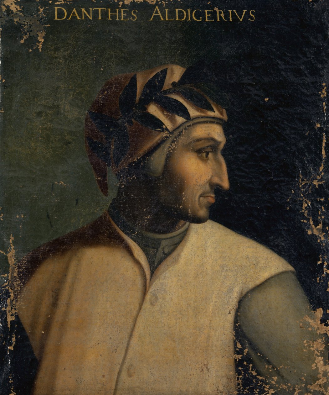 Portret van Dante Alighieri, ca. 1560 door Cristofano dell Altissimo