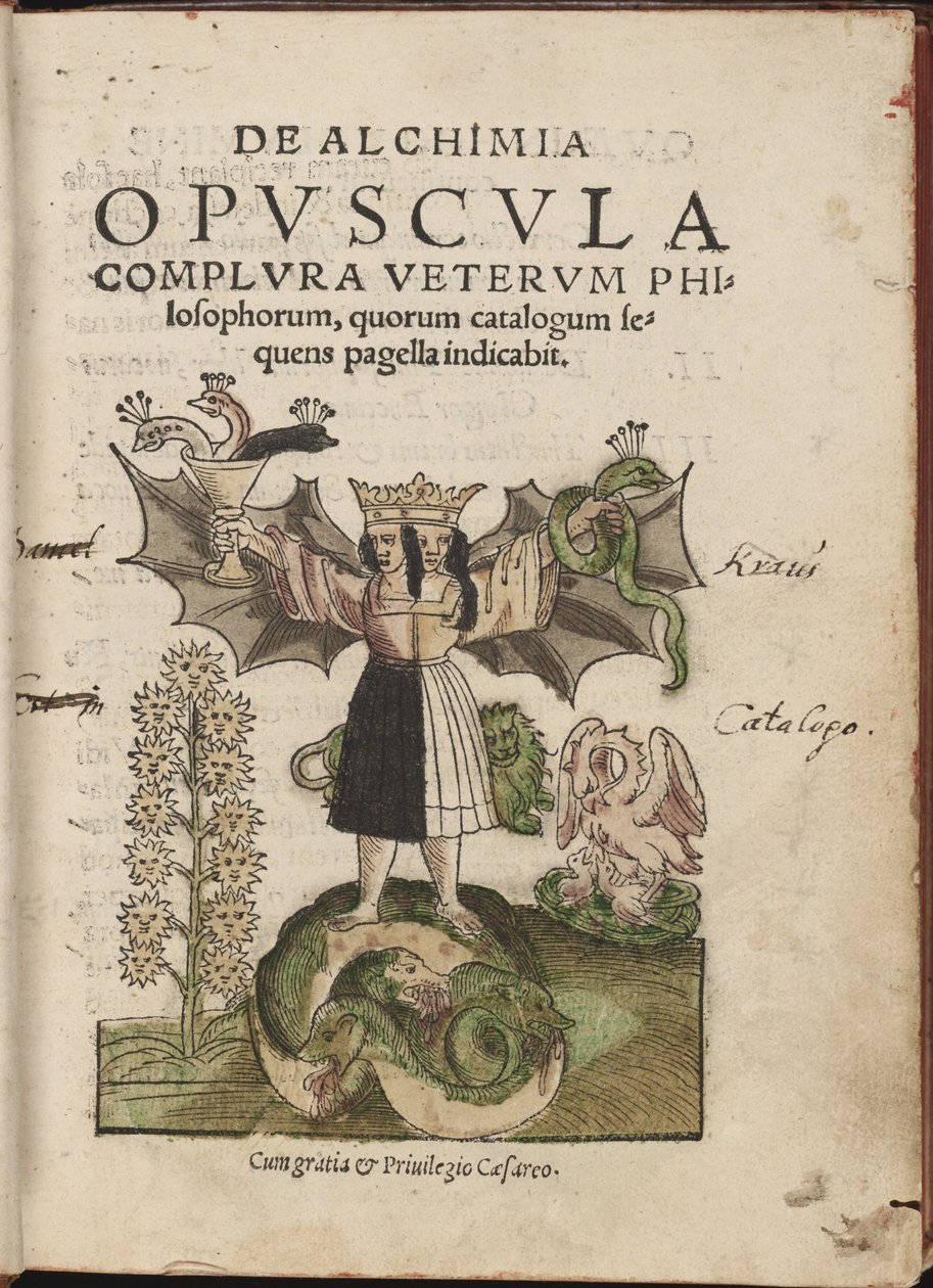 De Alchimia opvscvla complvra vetervm philosophorum, 1550 door Cyriacus Jacob
