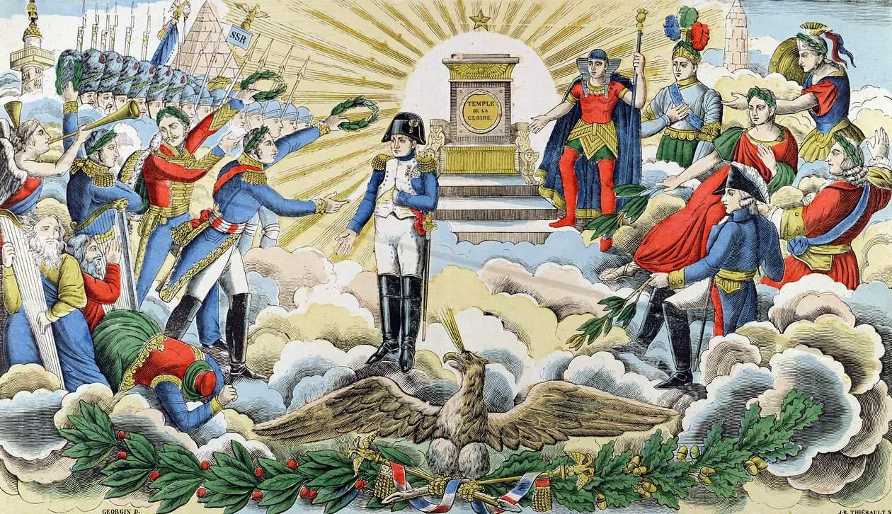 Apotheose van Napoleon I door D. Georgin