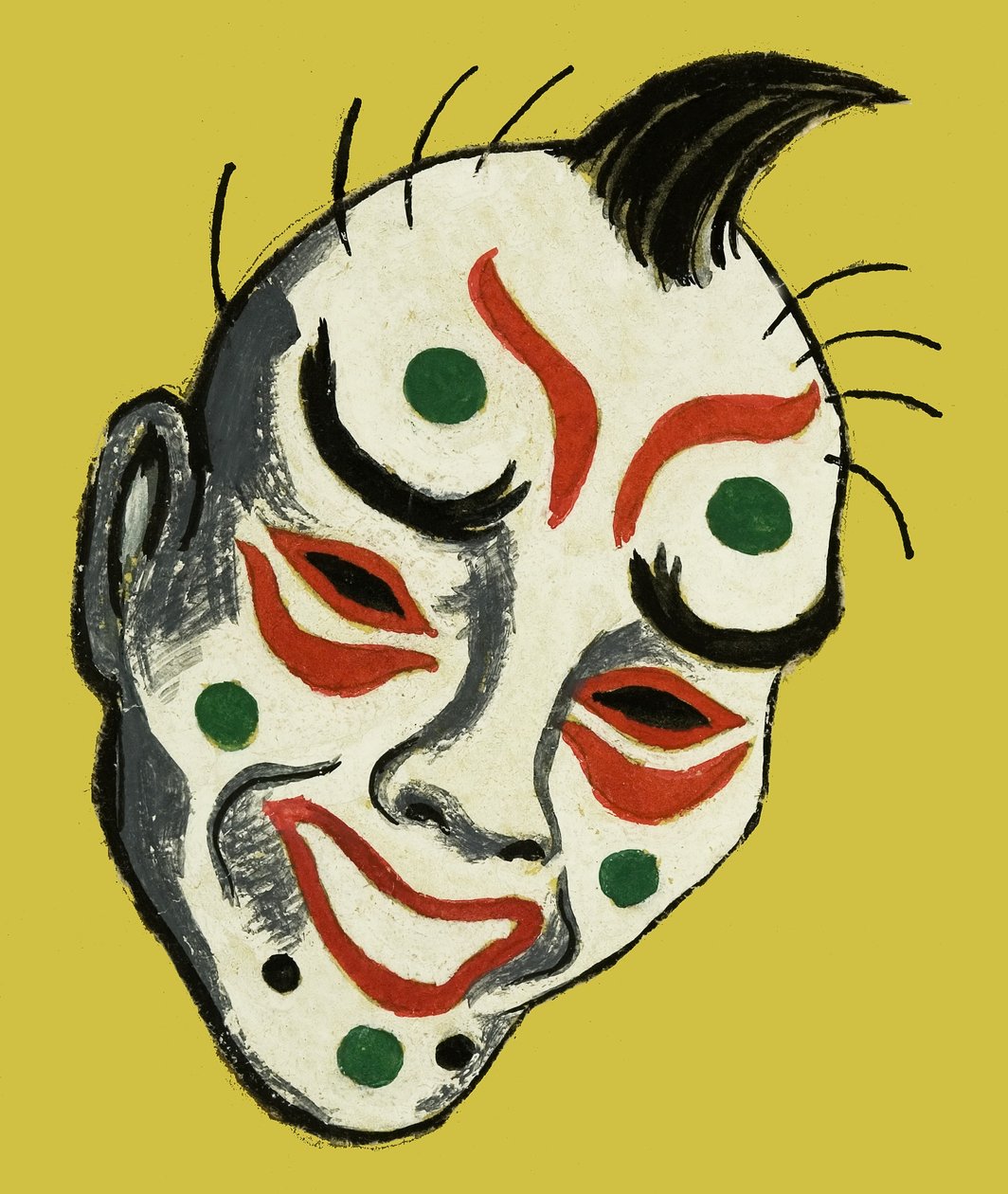 Japans theatraal masker door Dan Escott