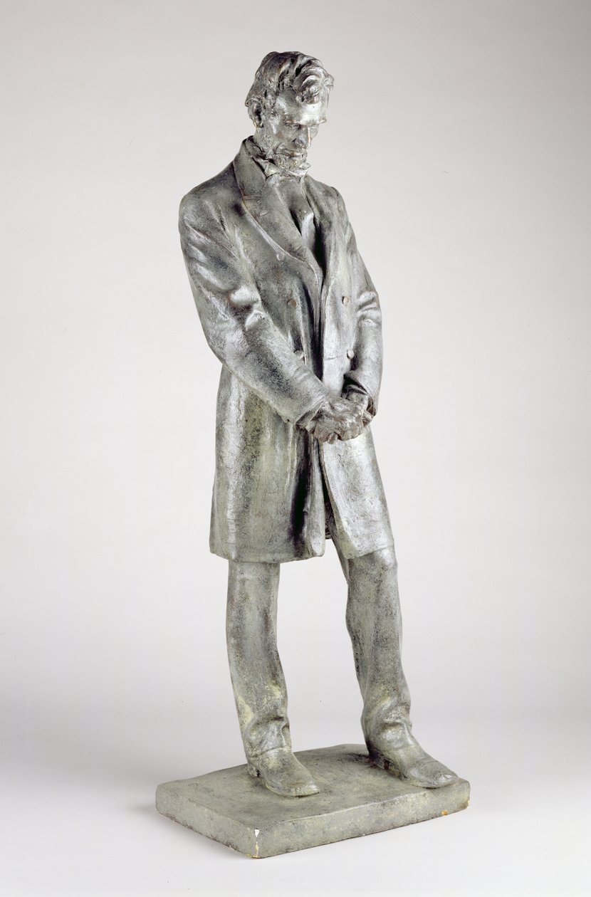 Abraham Lincoln (1809-65), 1911 door Daniel Chester French