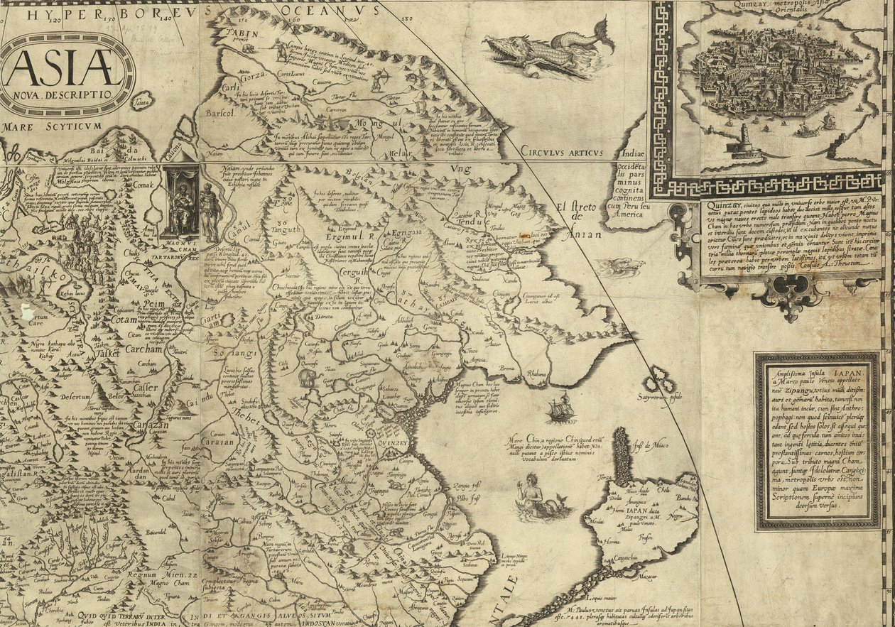 Asiae nova descriptio (Antwerpen, 1590) door Daniel Keller