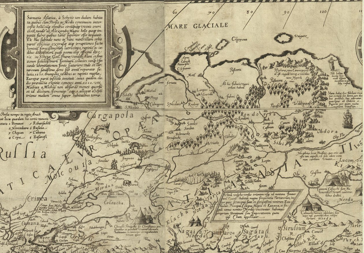 Daniel Keller. Asiae nova descriptio (Antwerpen, 1590) door Daniel Keller