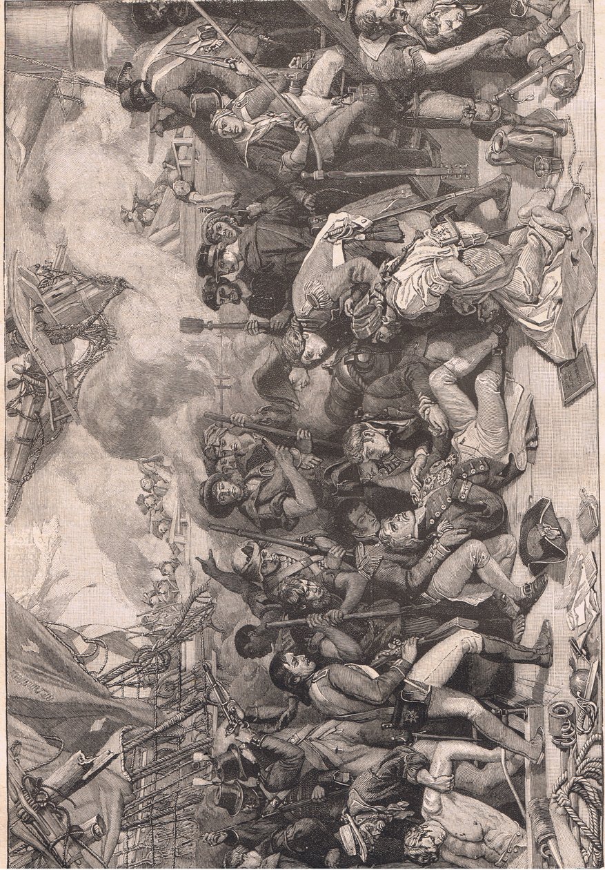 Dood van Nelson AD 1805 door Daniel Maclise