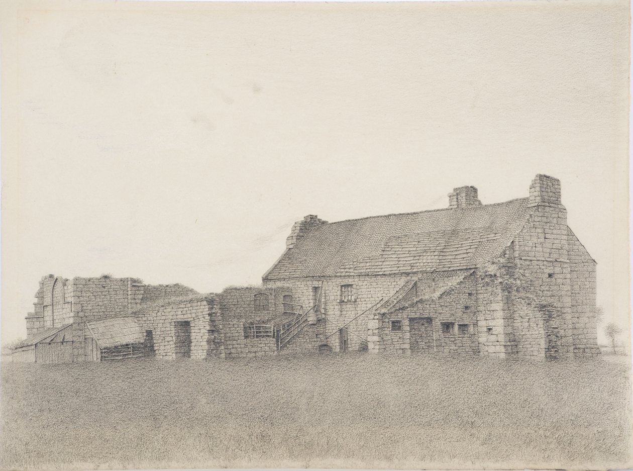 Chibburn, nabij Morpeth, c.1916 door Daniel Oliver