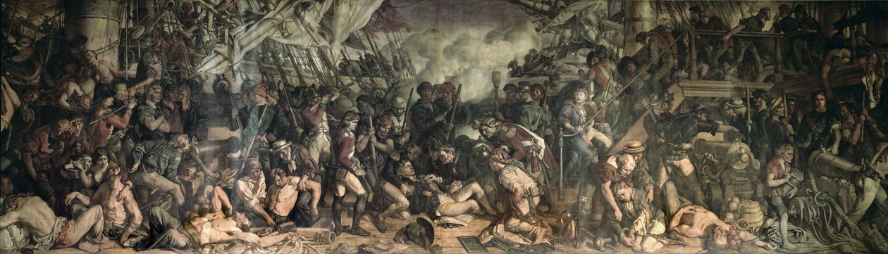 De Dood van Nelson door Daniel Maclise